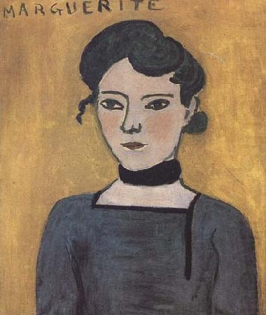 Henri Matisse Portrait of Marguerite (mk35) china oil painting image